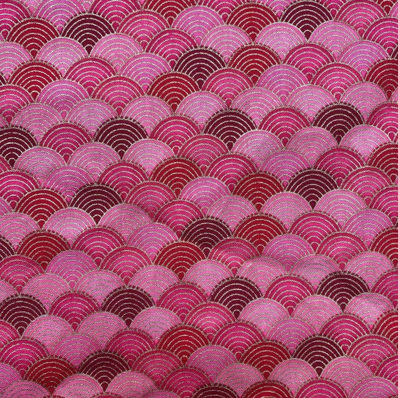 150 x 100cm fiskeskæl print bronzing bomuldsstof stof syning quiltning stof til patchwork håndarbejde diy håndlavet materiale