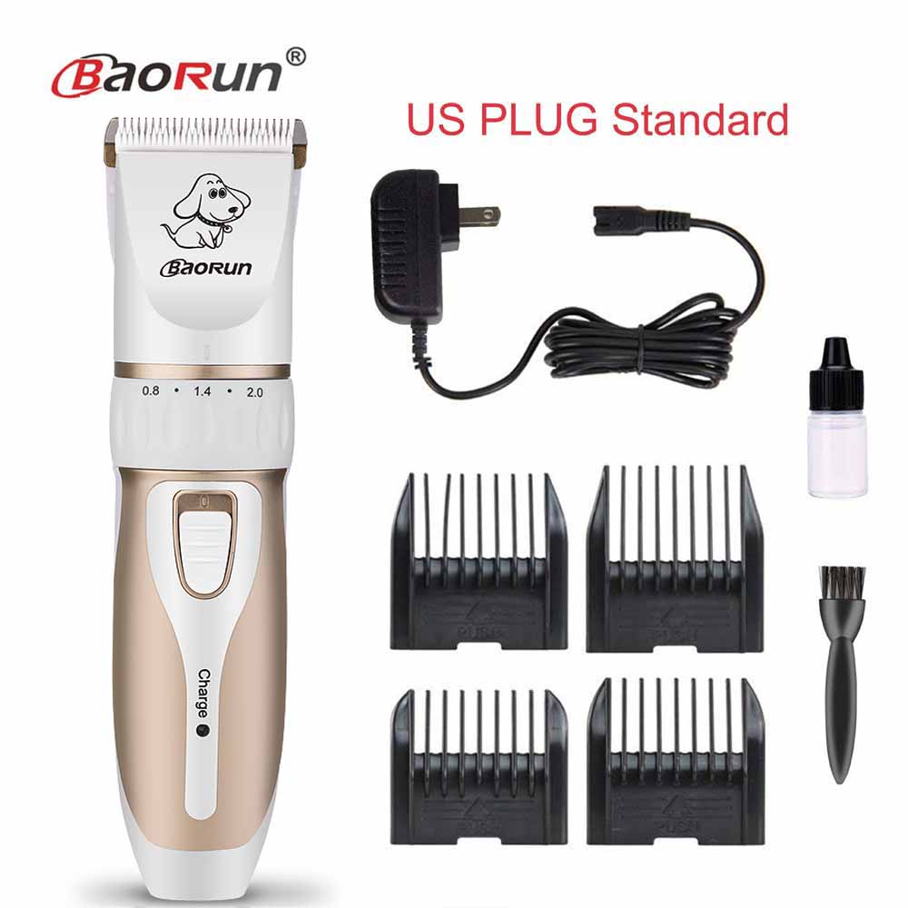 Cortapelos para perros, máquina cortadora de pelo para gatos, conjunto de Afeitadora eléctrica para mascotas, máquina de corte de pelo: P3
