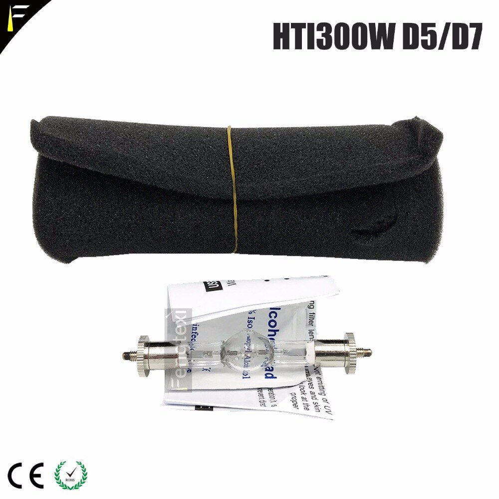 Lampe de remplacement HTI 300 /MHK 300w /D3/75/ HMI300, pour ampoule à tête mobile de scène