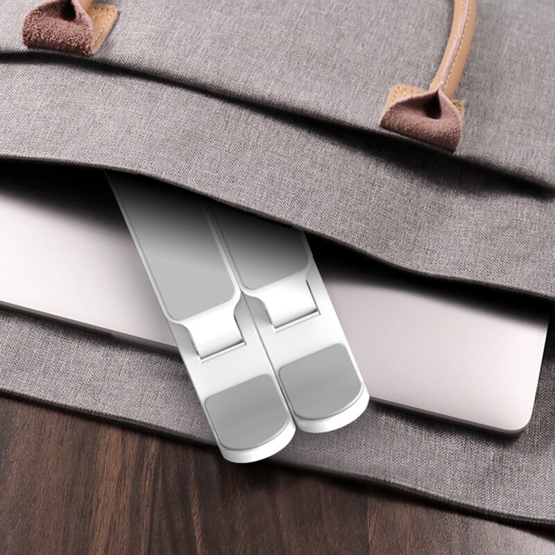 Opvouwbare laptopstandaard, draagbare ondersteuningsbasis, notebookhouder voor hp computer, koelbeugel, riser