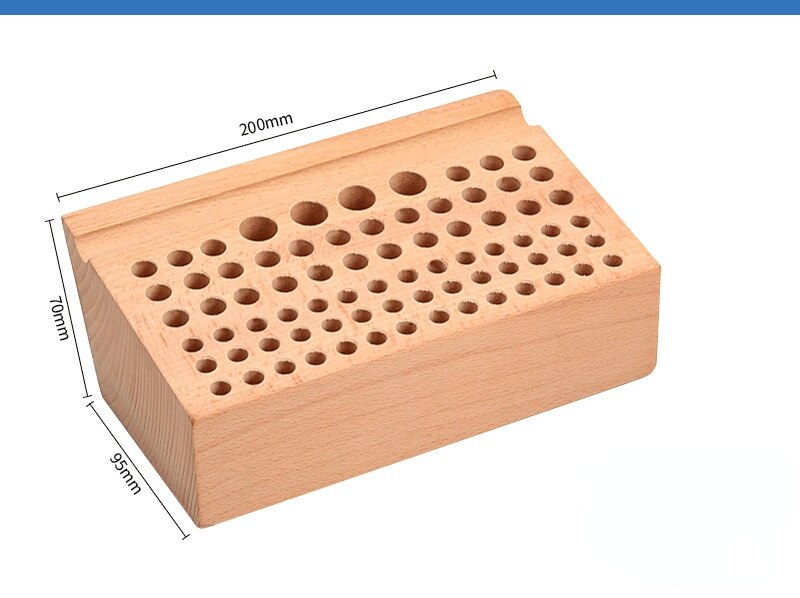 Leather Tool Storage Rack Round Punching Diamond Cutting Storage Table Printing Tool DIY Handmade Art Table: D