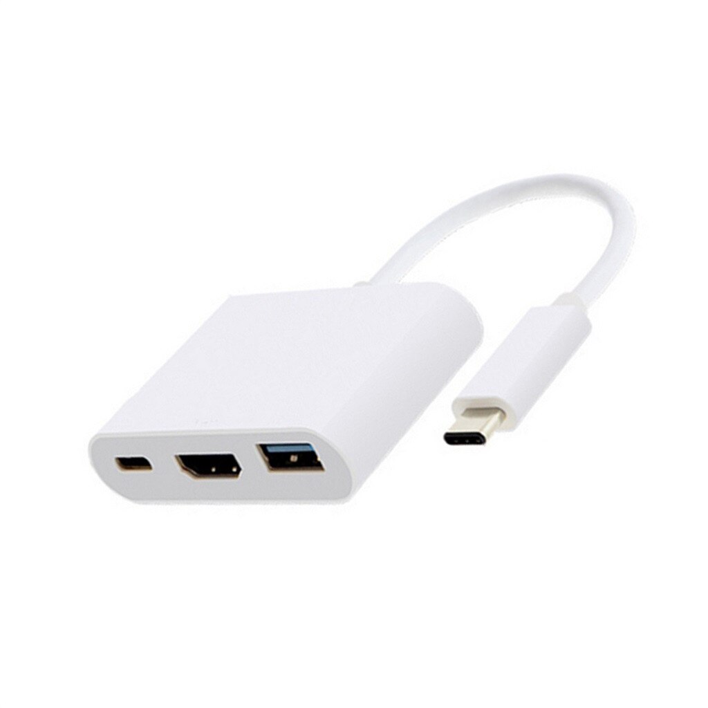 Gen uine For Apple USB-C Digital AV Multiport Adapter MJ1K2AM/A HDMI & USB USB 3.1 Type-C male connector#T2