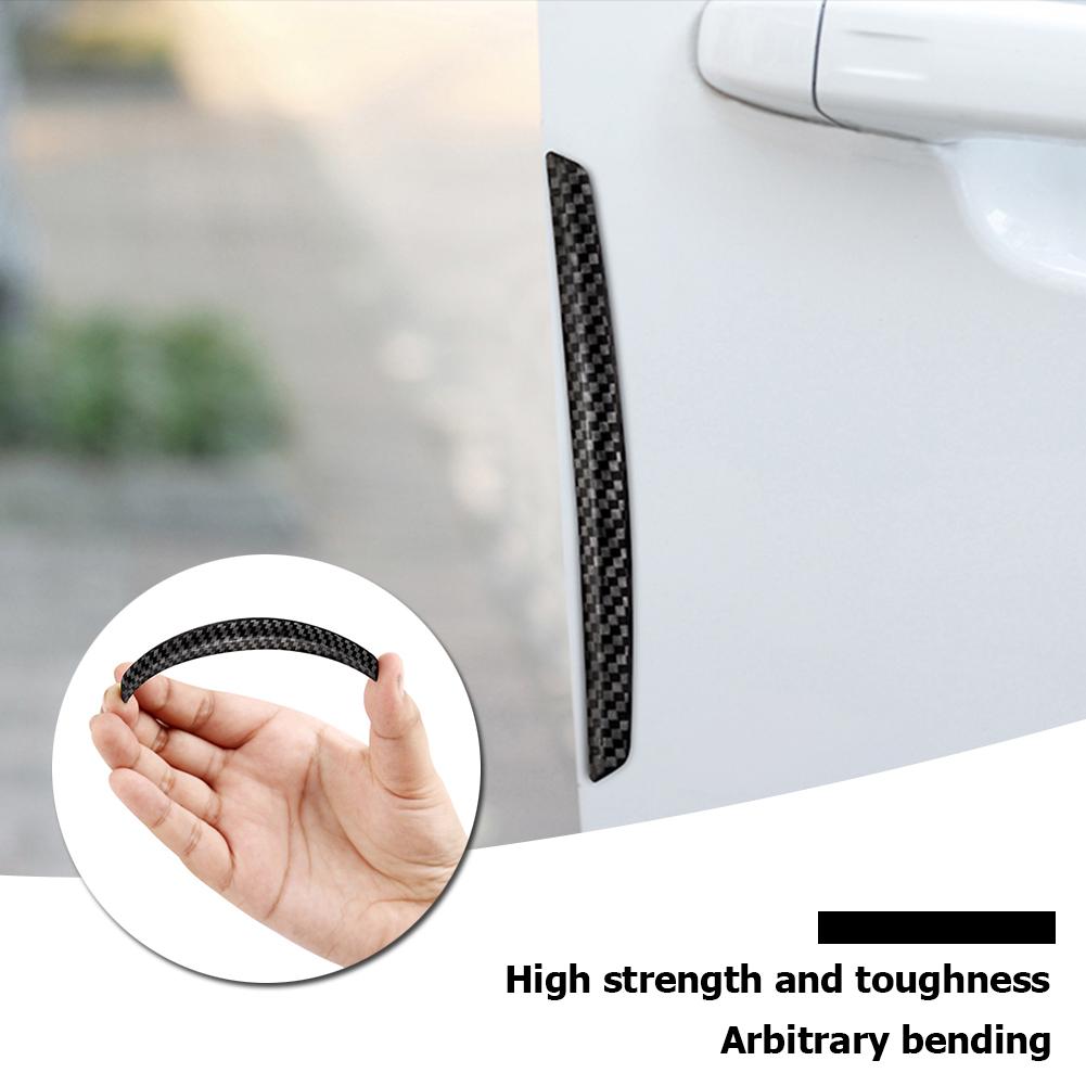 4 Stuks Duurzaam Auto Anti-Collision Strips Hit Kleur Autodeur Edge Anti-Collision Strips Anti-Kras stickers Protector Guard