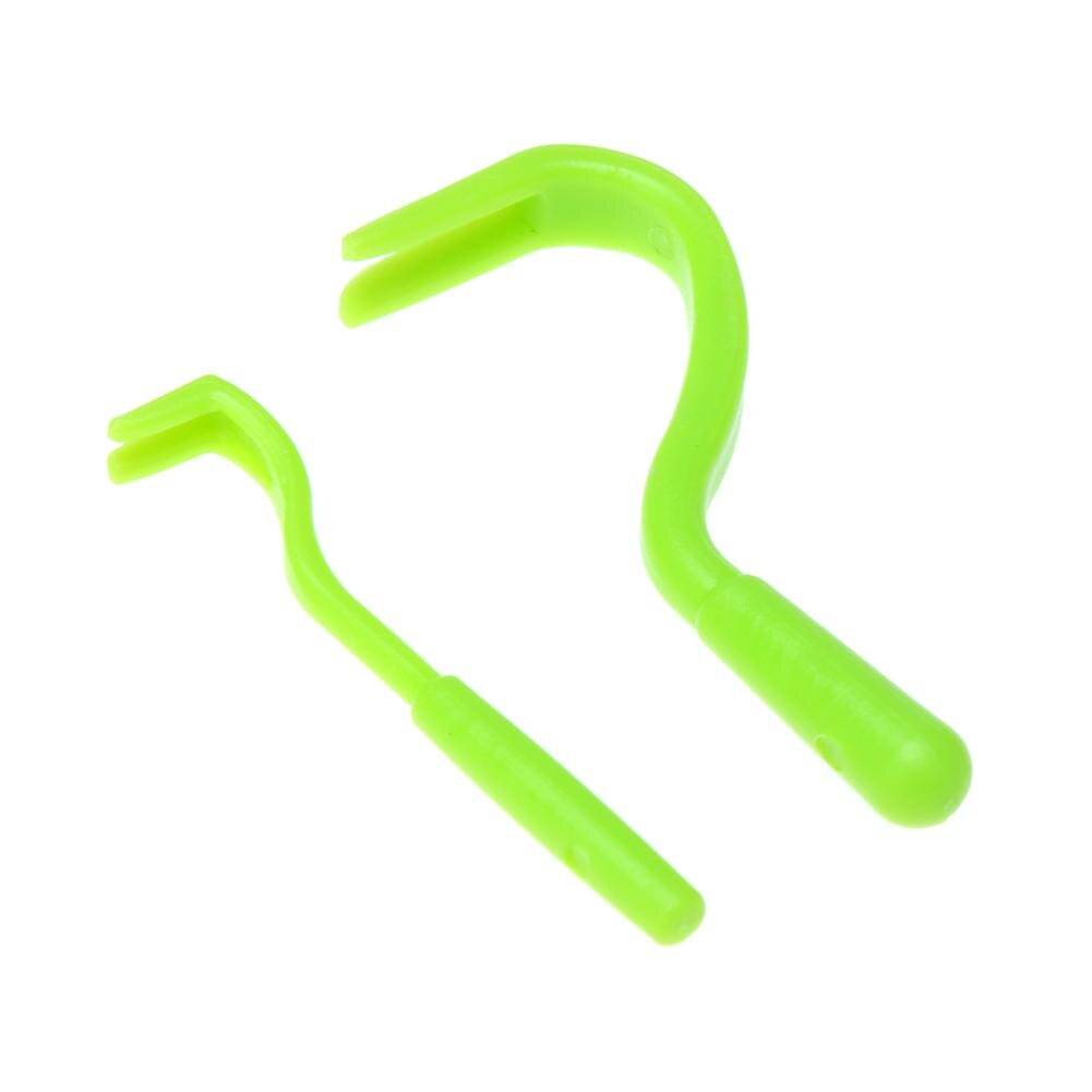 2 stk/sett lopper lus twister krok plast hest menneske kjæledyr katt hund flåttfjerner kjæledyr rengjøringe tilbehør s og l str.