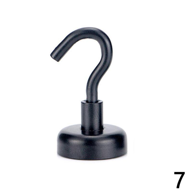 Magnet Strongest Rare Earth Neodymium Magnetic Hanging Hook Holder: black