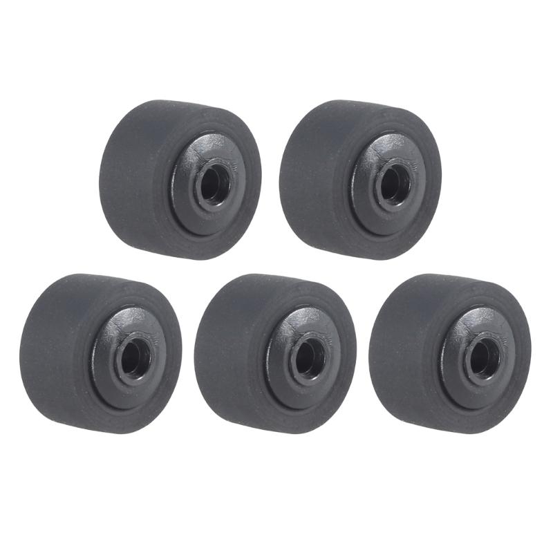 Cartucho de cinta de prensa para coche, Cassette estéreo con movimiento de goma, rueda de cubierta, grabadora de Radio y Audio, 13mm x 8x2, 5 piezas: Oro