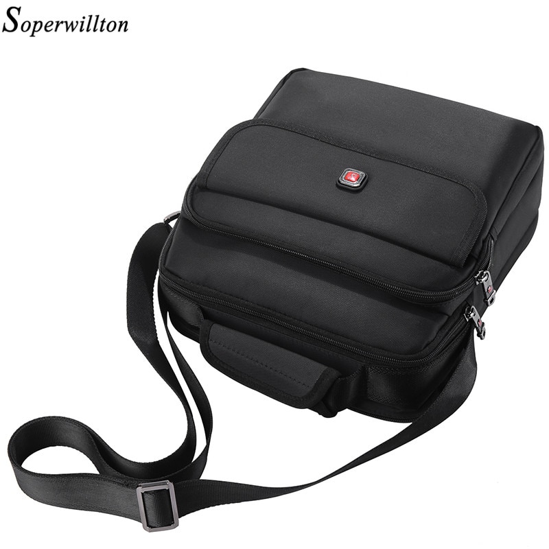 Soperwillton sac pour hommes Fourre-Tout Sac À Main Étanche De Protection Lourds Coton Oxford Hommes Sacs de Messager Sac À Bandoulière Homme Femme #1057