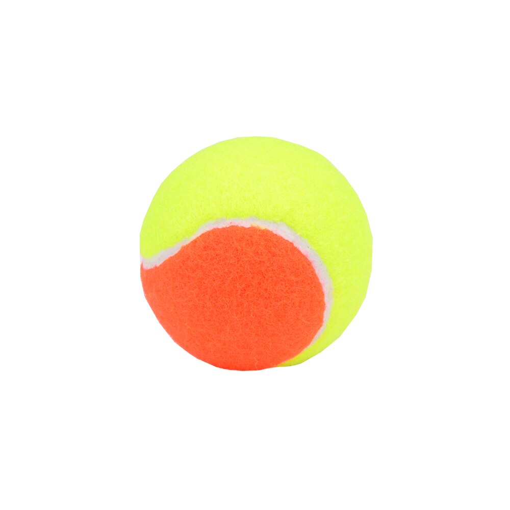 Pelota de tenis de playa elástica de 3 uds., pelota de tenis de goma de entrenamiento deportivo de