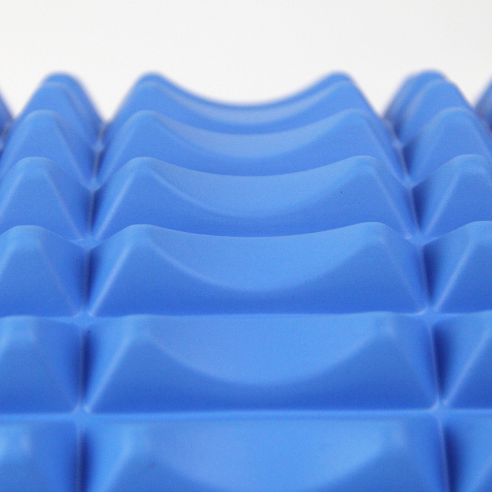 Procircle abdominal mat core trainer med akupressur massage til rygsøjlen behageligt sit-ups fitness udstyr