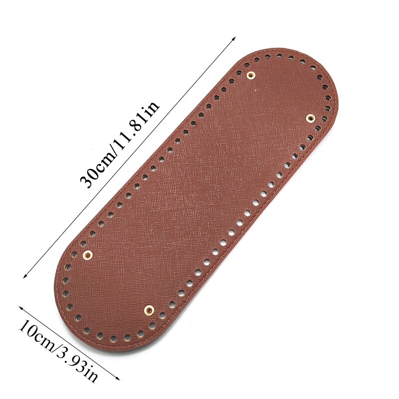 1PC Bag Bottom Shaper Bags Cushion Pad for Shoulder Handbag Making DIY Purse Solid Color 64 Holes Accessories