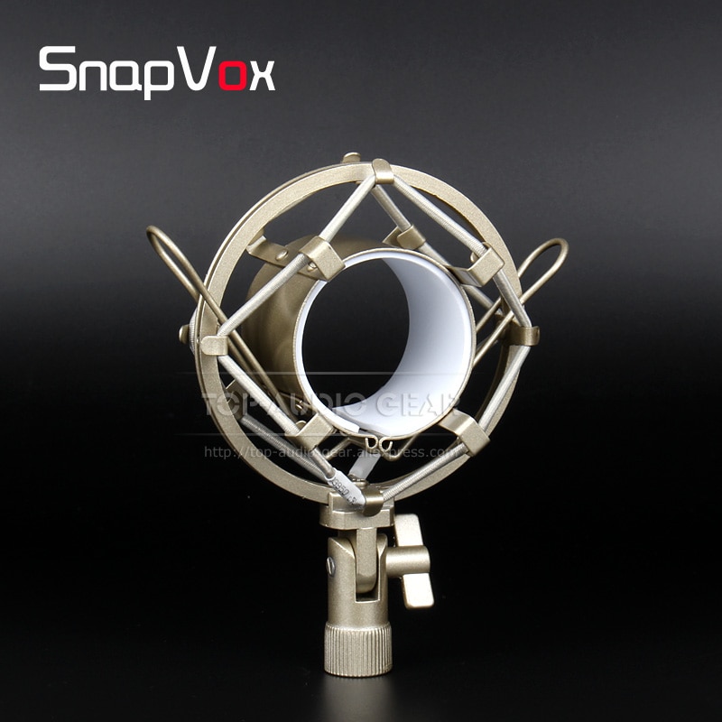 Metal Microphone Shock Mount Mic Stand Clip Shockproof For Behringer C1 C 1 C-1 Spider Suspension Holder Clasp Shockmount