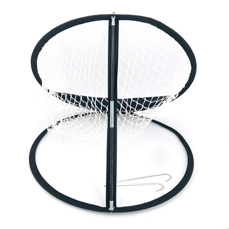 Golf Chipping Practice Net Golf Pop-UP Indoor Outdoor Chipping Pitching Cage Mat Practice Easy Nets Golf Training Aids M