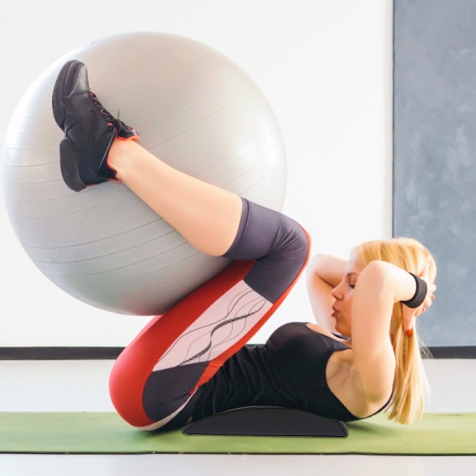 Ab Mat Draagbare Sit-Up Board Pad Abdominale Oefening Mat Taille Abdominale Trainer Mat Core Fitness Workout Oefening Kussen