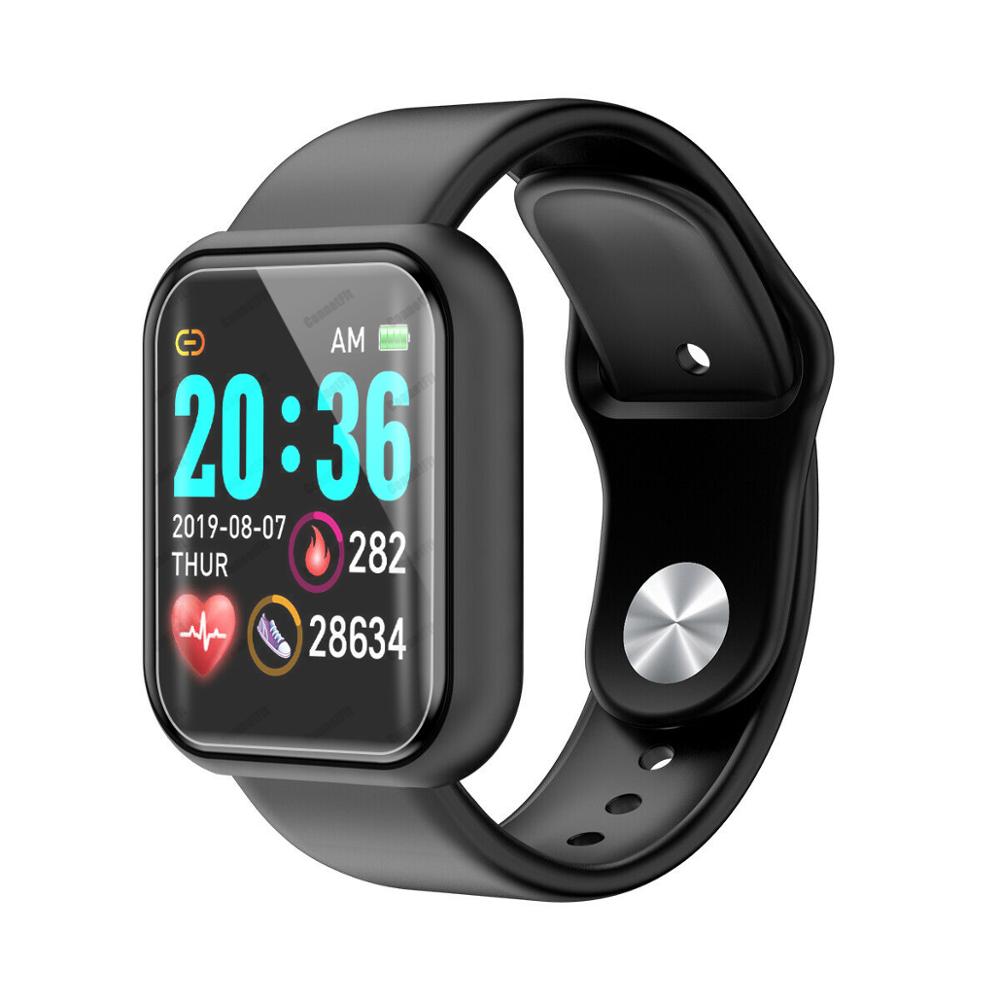 D20 Pro Smart Horloge Y68 IP67 Waterdichte Bluetooth Fitness Tracker Sporthorloge Hartslag Polsband Voor Ios Android