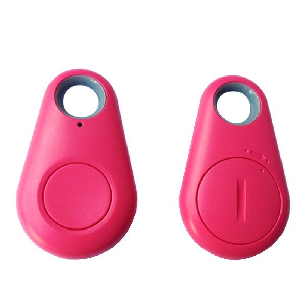 Wearable Bluetooth Tracker Apparaten Shape Key Finder Anti Verloren Alarm Met Controle Water Druppels Vormige Tracking Onderdelen: red