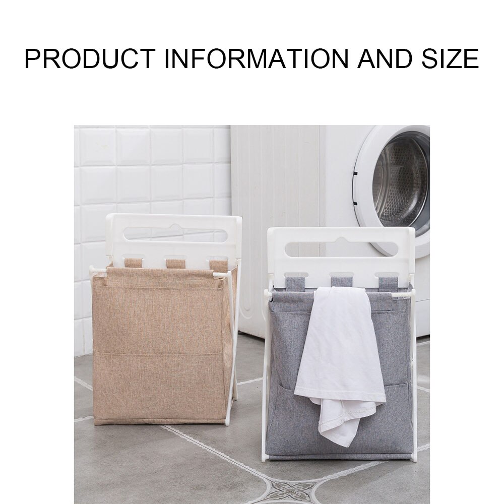 Opvouwbare Wasmand Organizer Wasmand Sorter vochtbestendig Waszak Organizer Briefpapier Container Wasmand