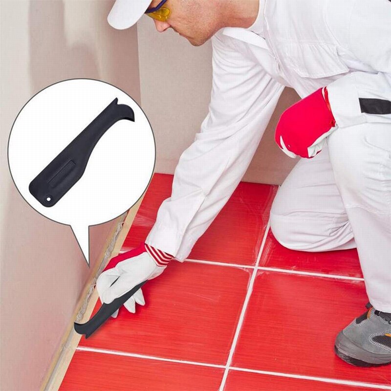 4/5/9pcs Window Door Silicone Glass Cement Scraper Tool Silicone Sealant Spreader Spatula Scraper Cement Removal Tool Kit