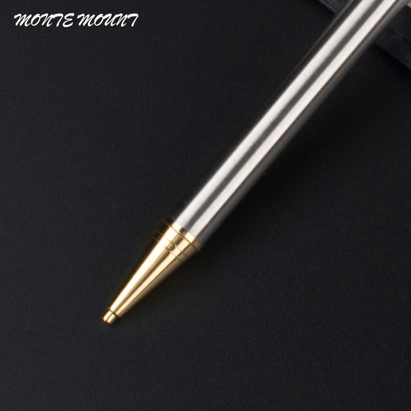 luxury Writing metal pens 0.5mm Nib school Office Stationery mechanical pencil student Business pen