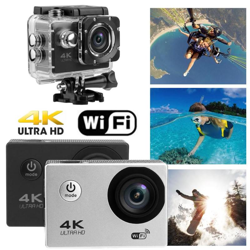 4K Touch Screen Kamera 2,0 in 140 Objektiv HD WiFi Action Cam 30m Unterwasser Wasserdichte Action Camcorder Kamera aksiyon kamera