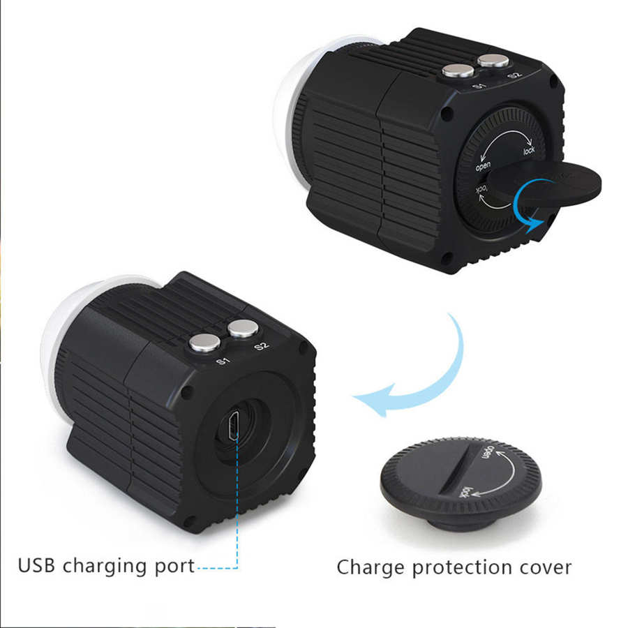 Orsda SL-19 Tauchen LED Füllen Licht 60m Unterwasser Kamera Video Licht Tauchen Wasserdicht Fotografie Beleuchtung für GoPro Held 10 9 8