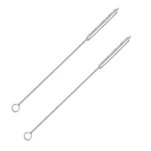 Spazzola per la pulizia della cannuccia, spazzole per la pulizia del tubo della spazzola per tubi in Nylon, Set di 10