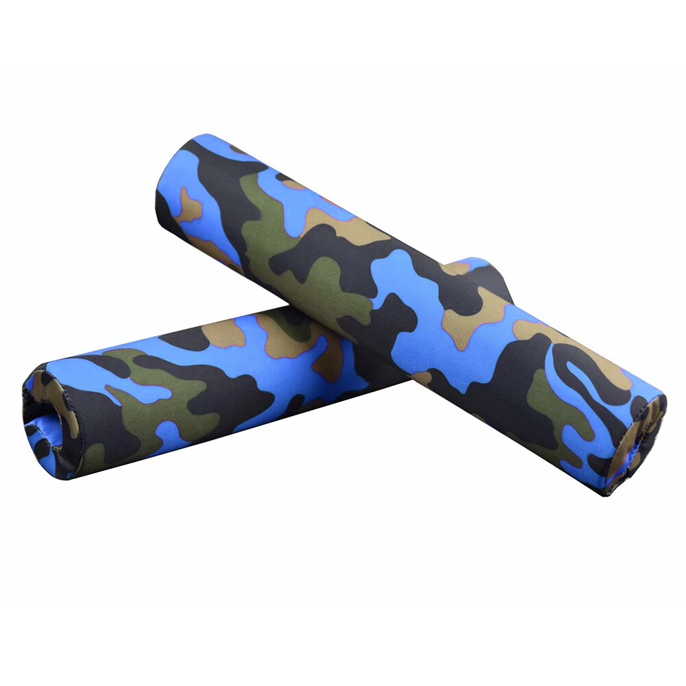 Vægtløftning fitness vægtstang squat pad tyk kraftig skum støtte nakke skulder beskyttende pude gym bodybuilding udstyr: Blå