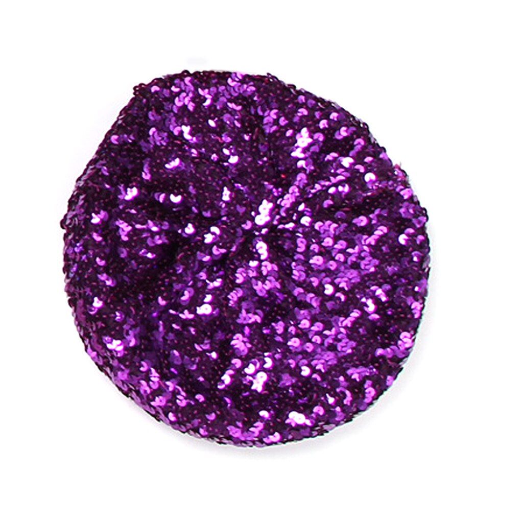 Bérets extensibles à paillettes brillantes pour femmes, chapeaux d'automne, printemps, été, mélange de couleurs, fête, spectacle, publicité: NO.12