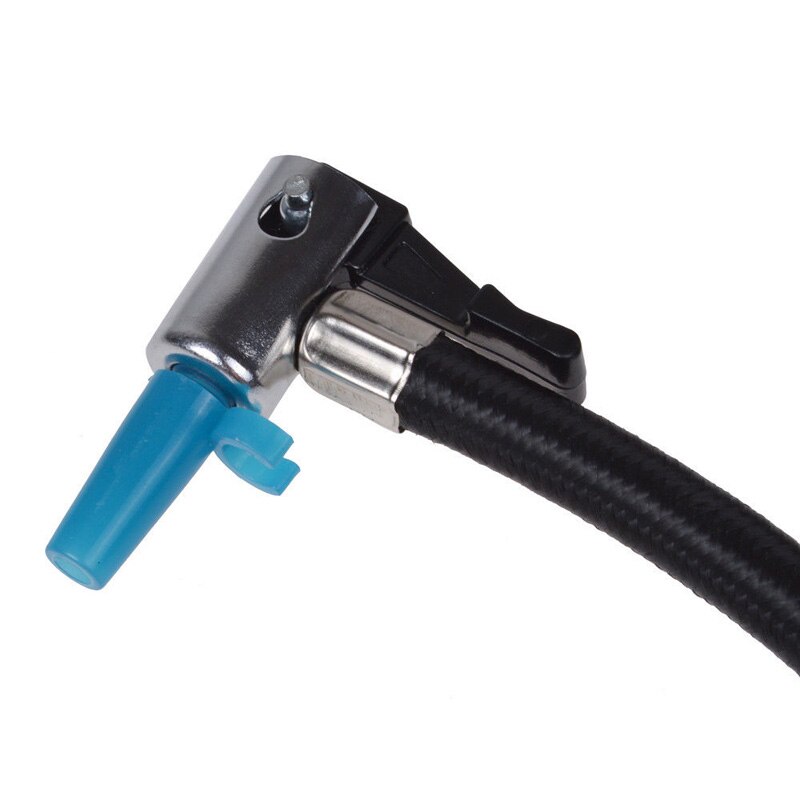 2 nozzle Inflator Adapters Inflates Car Black Air Compressor Pump Tyre