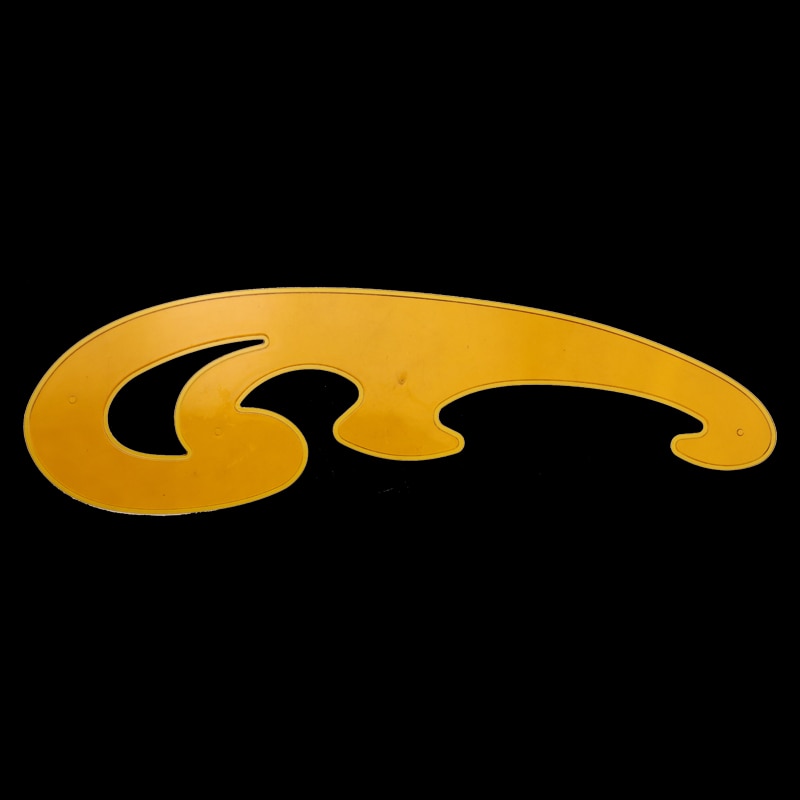 3Pcs Set Plastic French Curve Ruler Multi cloud Shape Drawing Tool Curve Template for Art Comics Animation /