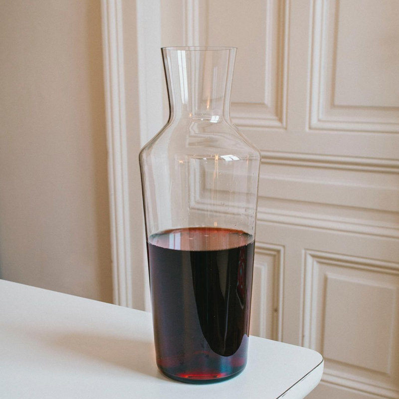 JINYOUJIA Zalto Style 820ml Superior Simple Style White Wine Decanter Handmade Crystal Perfect Flawless Decanter