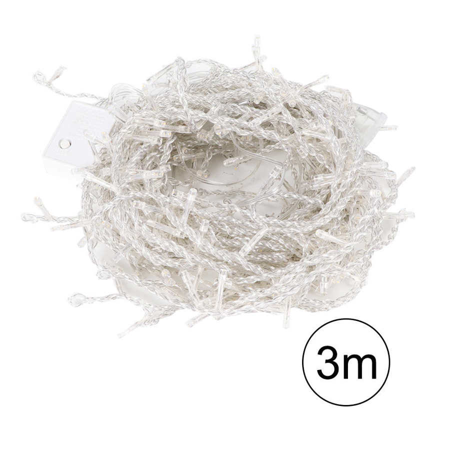 Metal Room Dividers 3*3m LED String Light Christmas Garden Party Curtain Lights Decoration EU Plug 220V decoration room divider