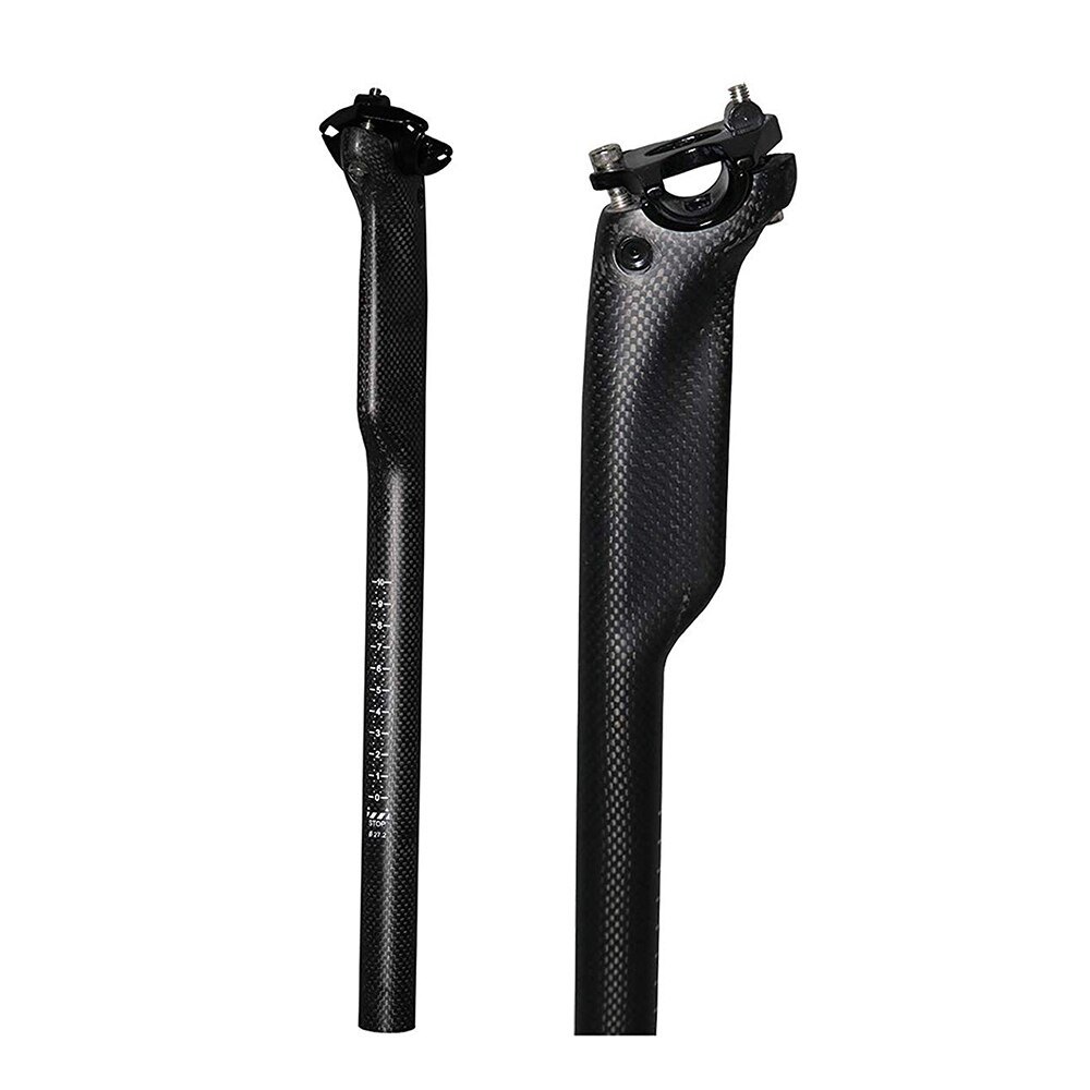 Full Carbon Fiber Zadelpen Fiets Mtb Bike Uit Racefiets Onderdelen Breken Wind Zadelpen