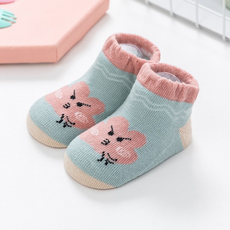 Babyjongenssokjes pasgeboren accessoires cartoon baby meisjessokjes babykleding voetsokjes calcetines bebe recen nacido: 6 / S(0-1t)9cm