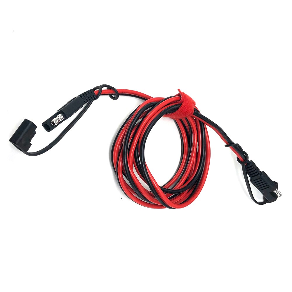 Battery Charging Cables SAE TO SAE Quick Disconnect SAE Extension Cable Dust Cap 200CM 14AWG for Camp Trailer Solar Panels