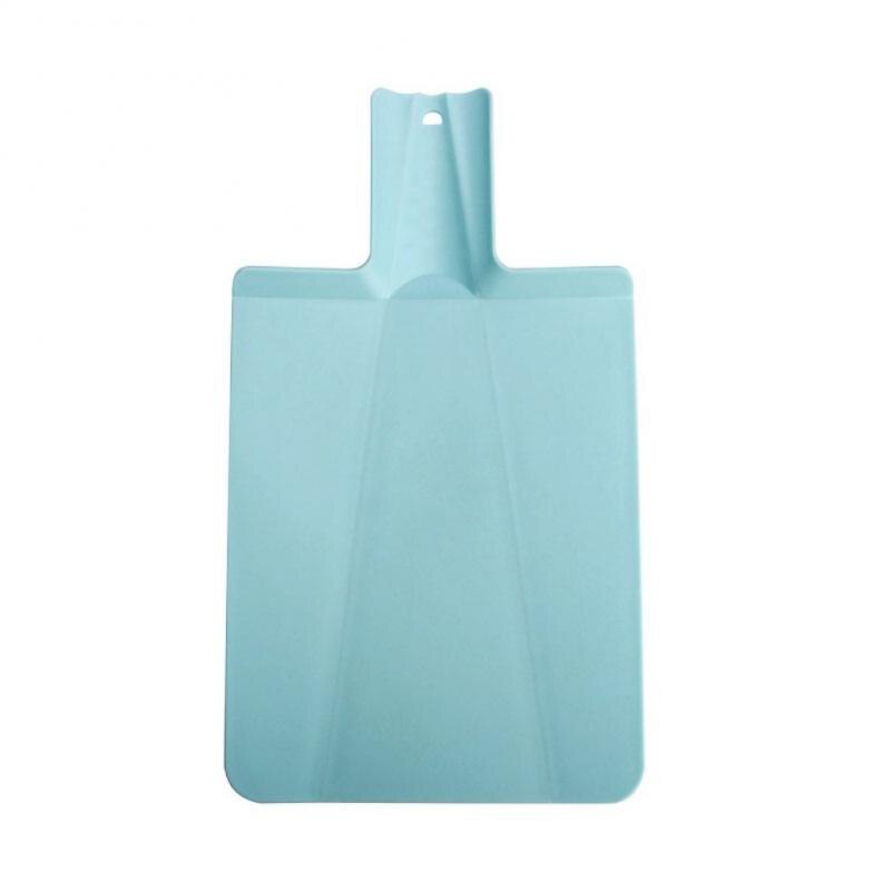 1pc vikbara skärblock matkvalitet plastgrönsakskärbräda multifunktionskökstillbehör 38.2*21.5 cm: Blå 38.2 x 21.5cm