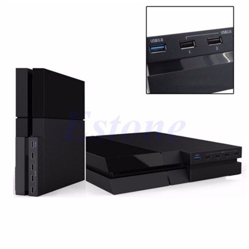 5-Port USB Hub für PS4 - USB 3.0 & 2.0 Erweiterungsadapter