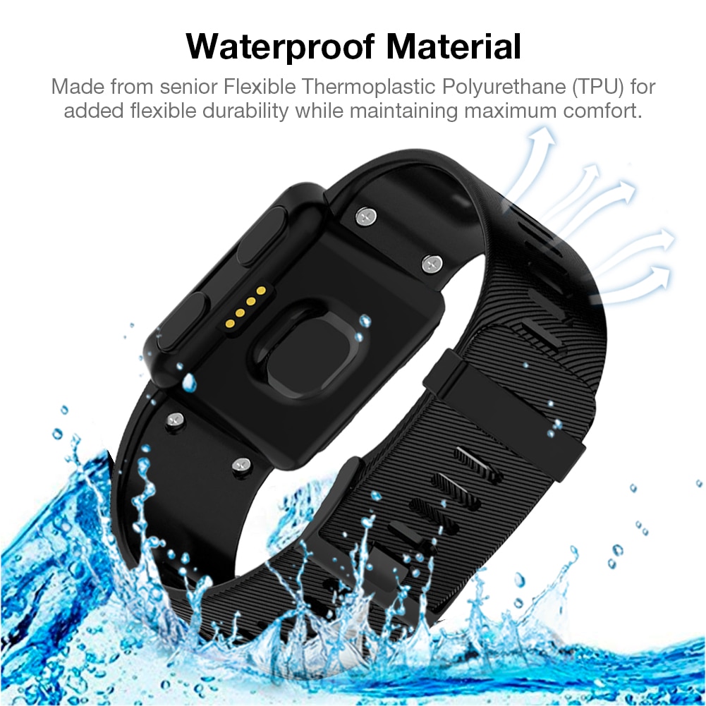 Adequado Para Garmin Forerunner 35/30 Watchs Cinta Substituição Pulseira de Silicone Macio de Alta Qualidade