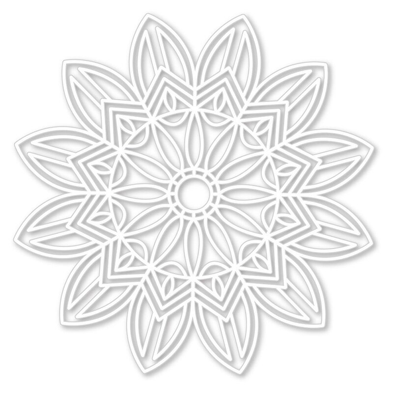6*6 inch Water Ripple Blister Wavy Line Flowers Matric Doodle Plastic Stencil DIY Scrapbooking Drawing Template #18: 11