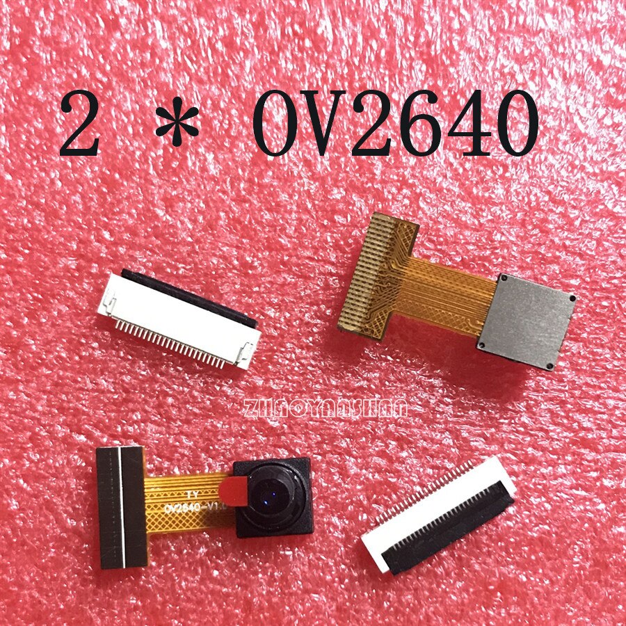 2pcs X OV2640 module OV2640 camera 200W Pixel With Row seat