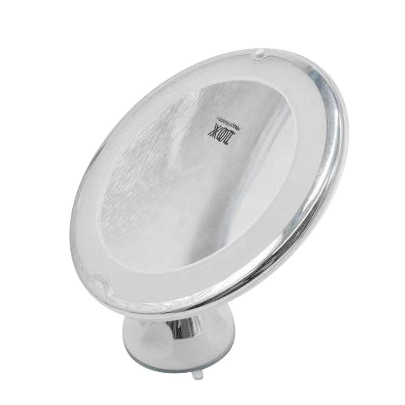 10x Makeup Mirror with LED Lights Cosmetic Magnification Mirrors with Gooseneck