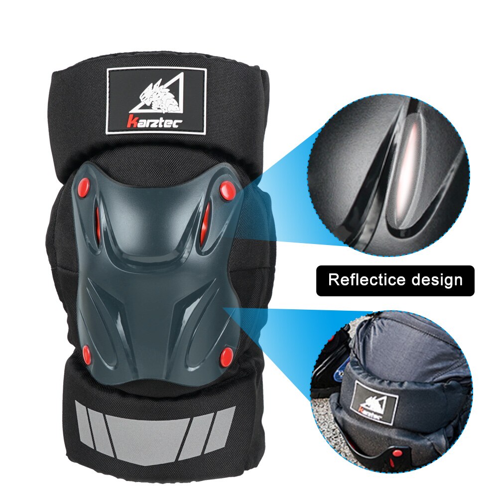Motorcycle Knee Pad Men Protective Gear Knee Gurad Motocross Skating Ski Cycling Protector Rodiller Equipment Joelheira Moto