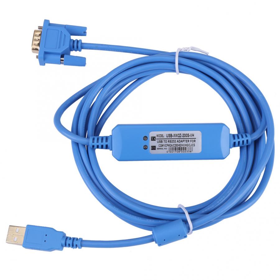 1 Pc 3 Meter Blauw Plc-programmering Adapter Kabel Voor Omron CQM1H/CPM2C Serie Plc Met Cd Blote Koper draad