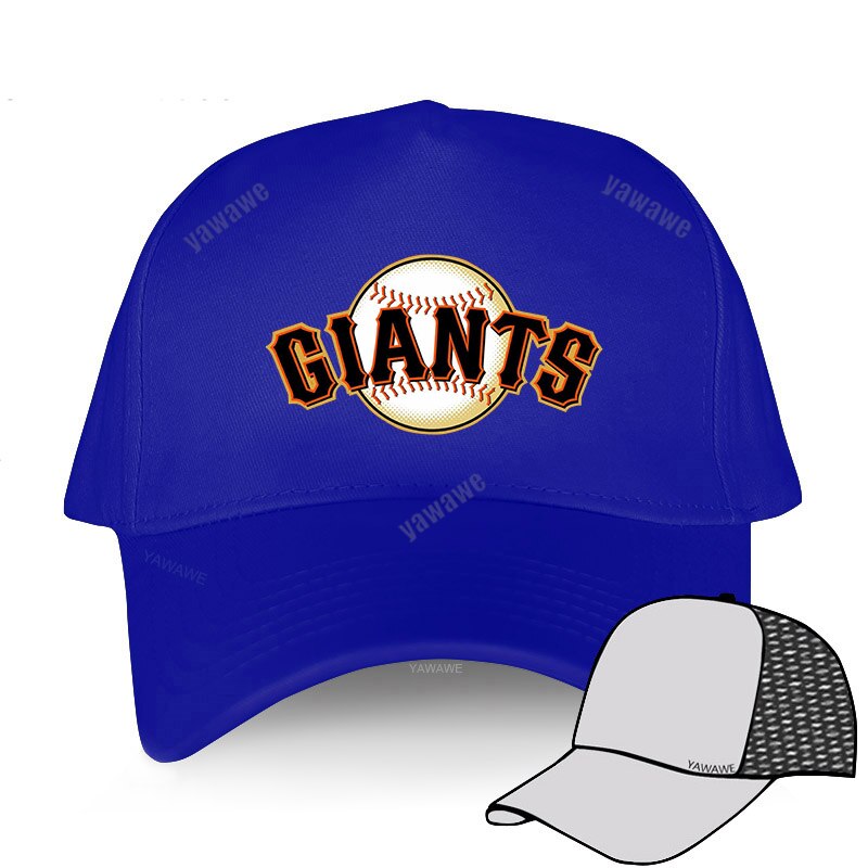 Giants Kugeln Von San Francisco Baseball Kappe Hut Motorhaube Casquette Outdoor Jungen Einfarbig Frühling Frauen Casual Fisch: blue mesh