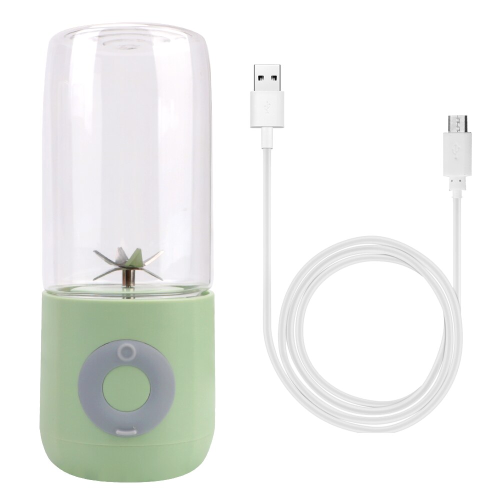 Juicer Machine Juice Extractor Juicer Machine Juicer Machine Blender Mixer Electric Juicer Cup Mini Fruit Juice Cup: Green