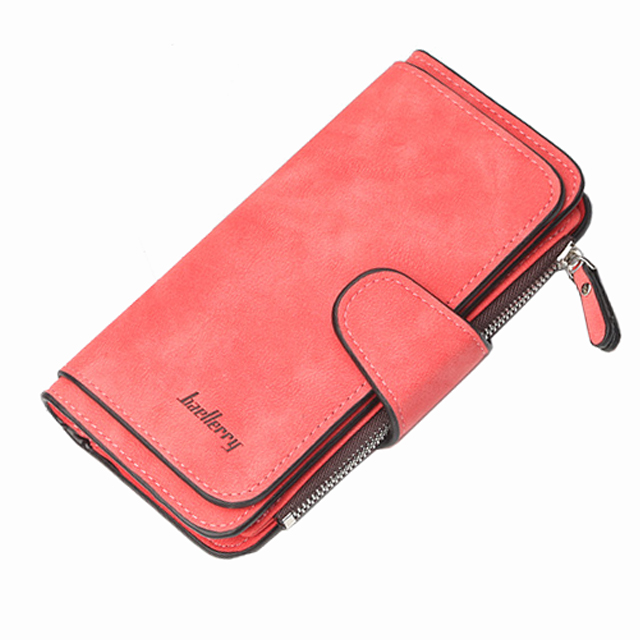 sales Brand Wallet Women Scrub Leather Lady Purses Ladies Clutch Wallet Long Female Wallet Carteira Feminina: 10