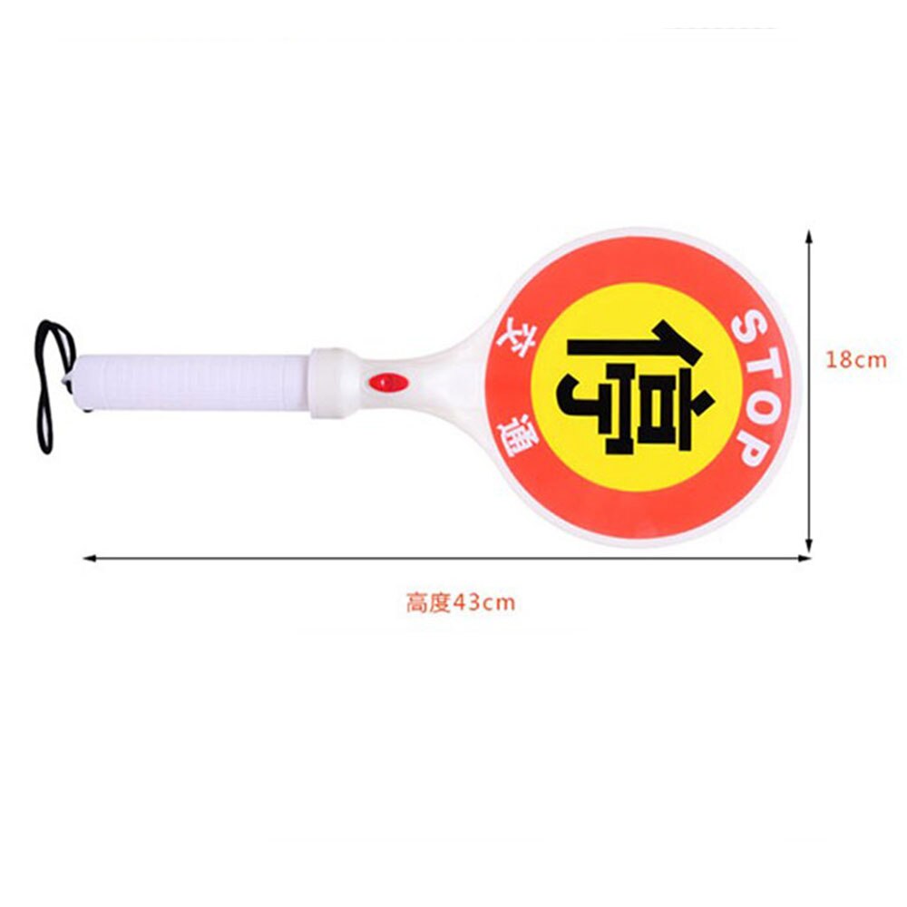Señal de tráfico LED de mano de dos vías, luz de freno, indicador de coche, señal de advertencia, linterna de bastón