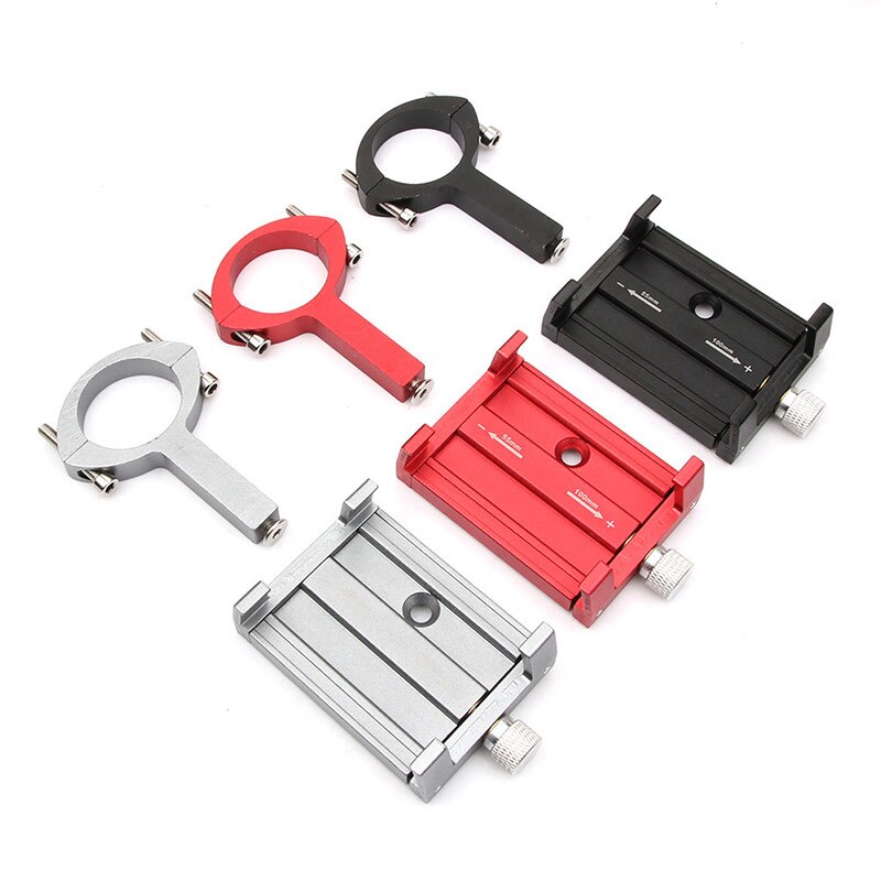 Soporte de teléfono móvil para bicicleta de montaña, aleación de aluminio, antivibración, para iPhone 7, 8