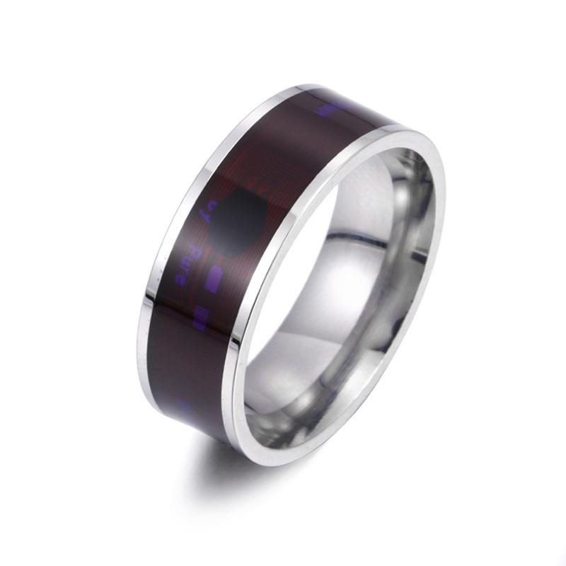 NFC Ring NFC Smart Ring NFC Ring Pay Intelligent Ring For Connect All Android Technology Finger Smart Electronics: silver 6