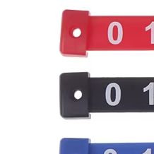 2 Stuks Tafelvoetbal Teller Marker Tafel Spel Scoren Eenheden 10 Nummers Voor Voetbal Keepers Standaard Tafels Scorebord