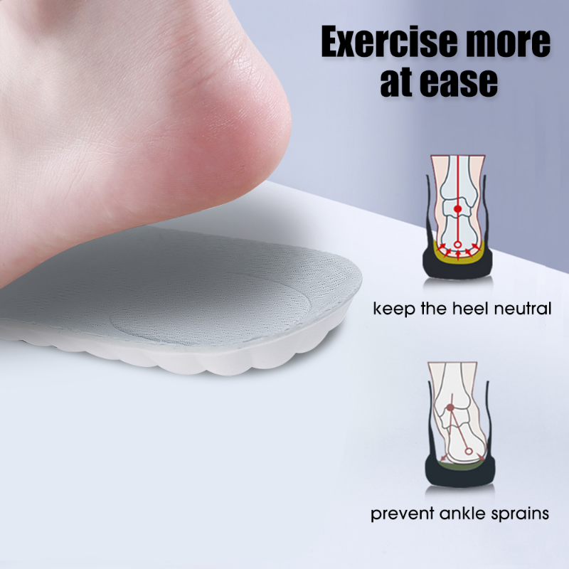 Solette sportive in lattice 4D Cuscinetti per scarpe super morbidi ad alta elasticità Cuscino deodorante antidolore Supporto per arco plantare Solette da corsa Soletta per piedi